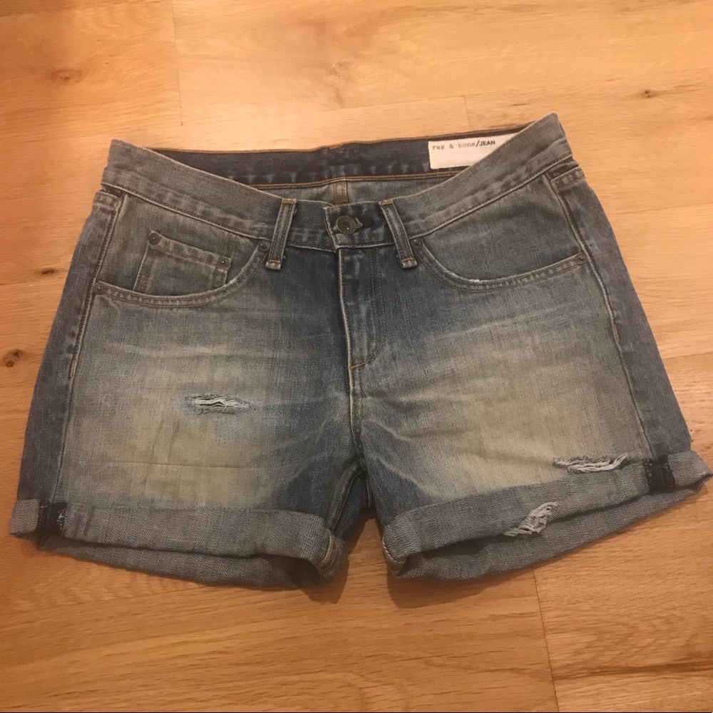 Rag + Bone BF jean shorts - size 24